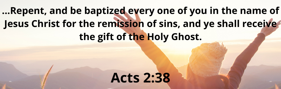 Acts 2-38 Repent-receive Holy Ghost